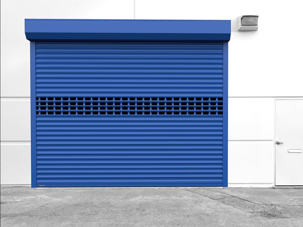 Ворота рулонные (Рольворота) из одностороннего экструдированного роллетного профиля RHE84GM 3 Ворота рулонные (Рольворота) из одностороннего экструдированного роллетного профиля RHE84GM 3