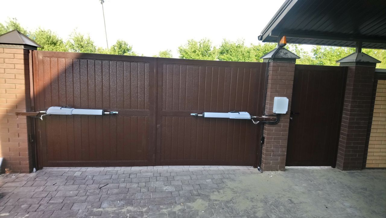 Установка автоматики на ворота 1 Установка автоматики на ворота