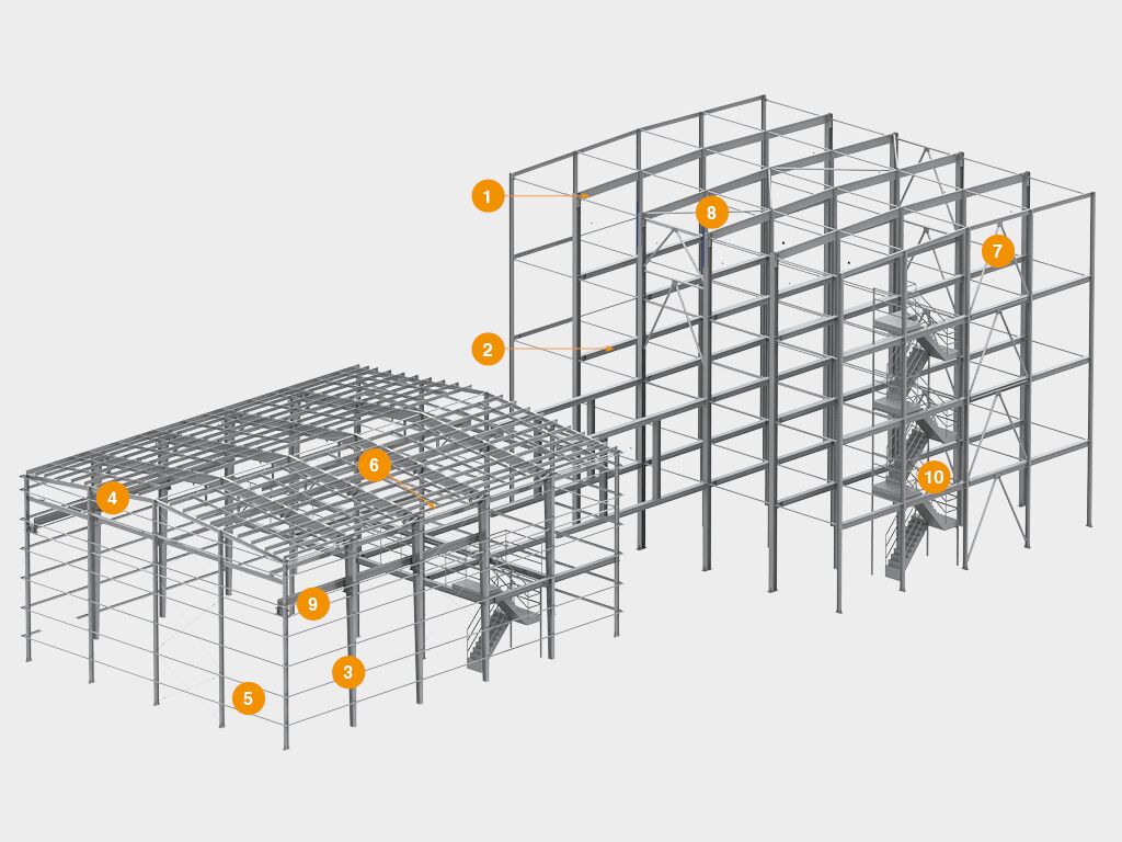 Каркасные здания DoorHan по индивидуальным проектам 1 Каркасные здания DoorHan по индивидуальным проектам 1