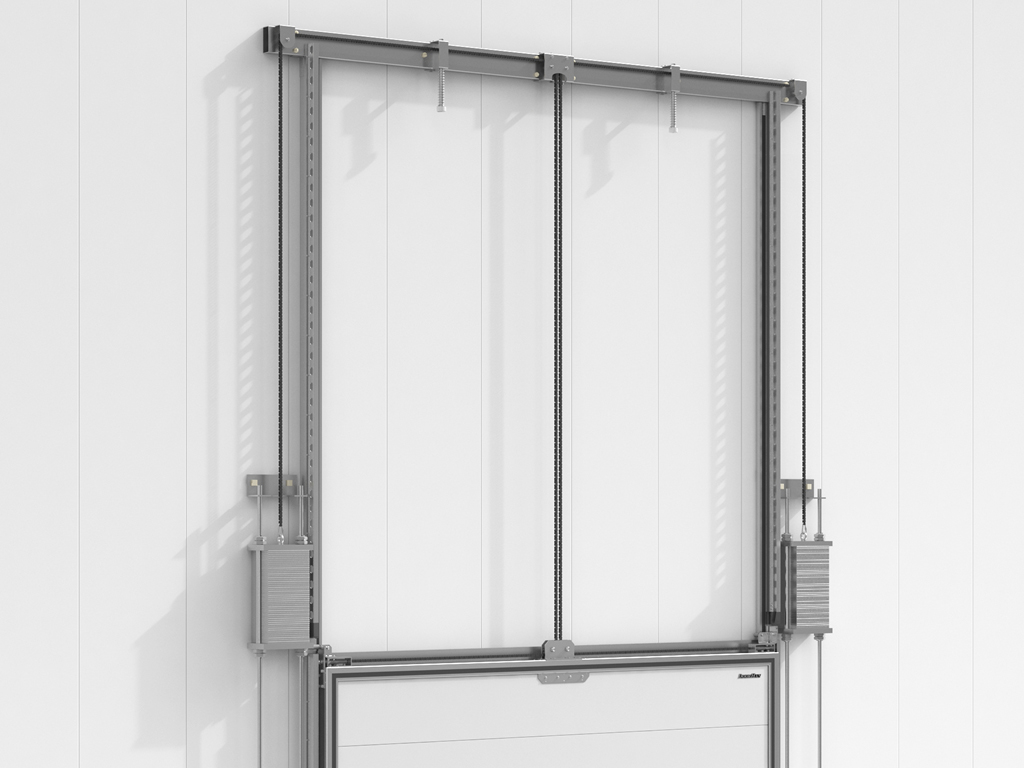 Подъемная вертикальная дверь для охлаждаемых помещений серии IDV 15 Подъемная вертикальная дверь для охлаждаемых помещений серии IDV 14