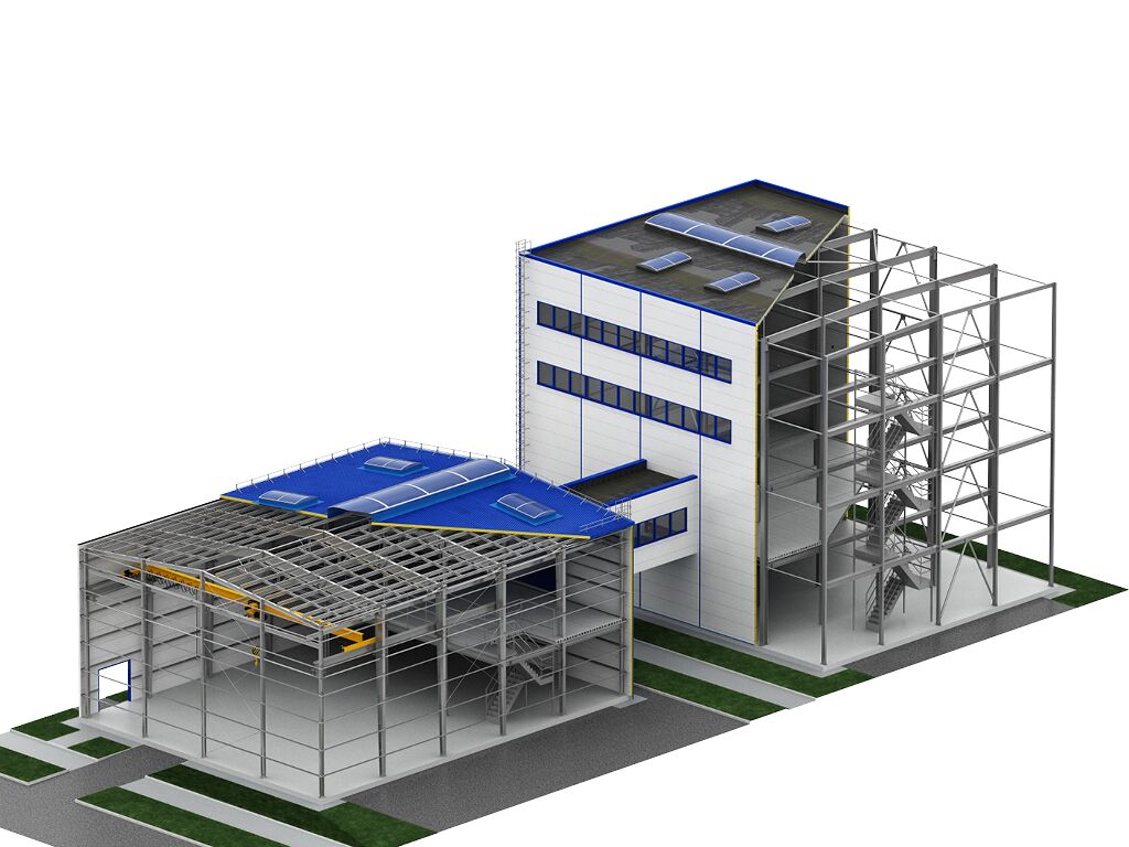 Каркасные здания DoorHan по индивидуальным проектам 2 Каркасные здания DoorHan по индивидуальным проектам 2