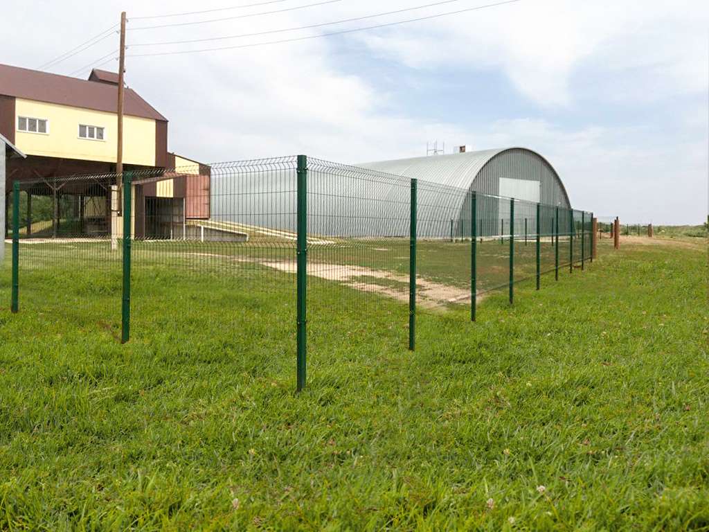 Забор из заборной секции «Оптима» и стального прутка 4 и 5 мм 7 Забор из заборной секции «Оптима» и стального прутка 4 и 5 мм 7