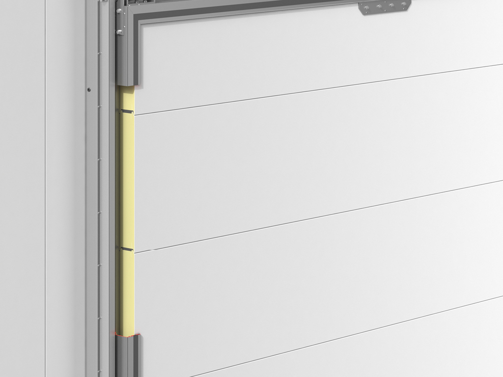 Подъемная вертикальная дверь для охлаждаемых помещений серии IDV 11 Подъемная вертикальная дверь для охлаждаемых помещений серии IDV 10