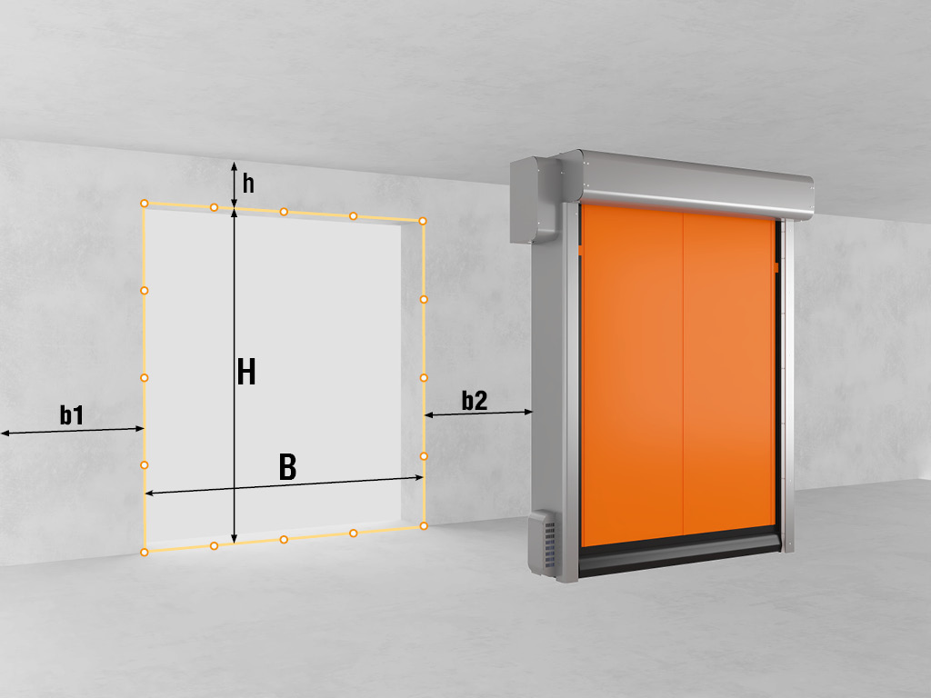 Ворота рулонные скоростные для морозильных камер 14 Ворота рулонные скоростные для морозильных камер 3