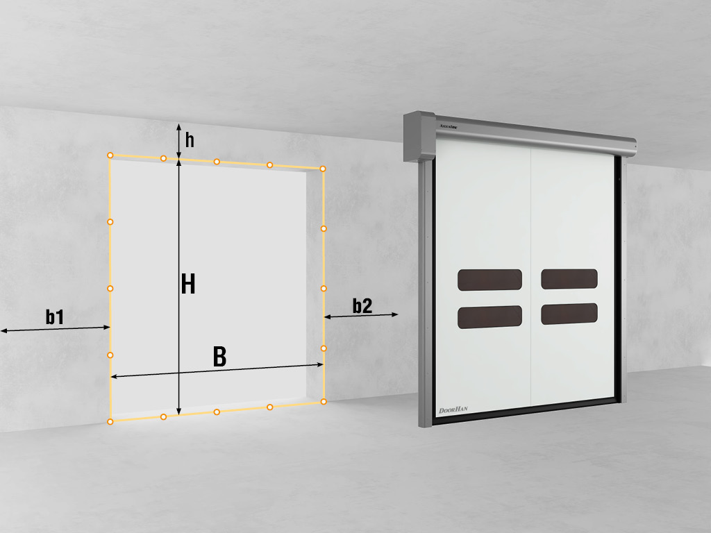 Скоростные складывающиеся ворота SpeedFold SDFS 14 Скоростные складывающиеся ворота SpeedFold SDFS 5