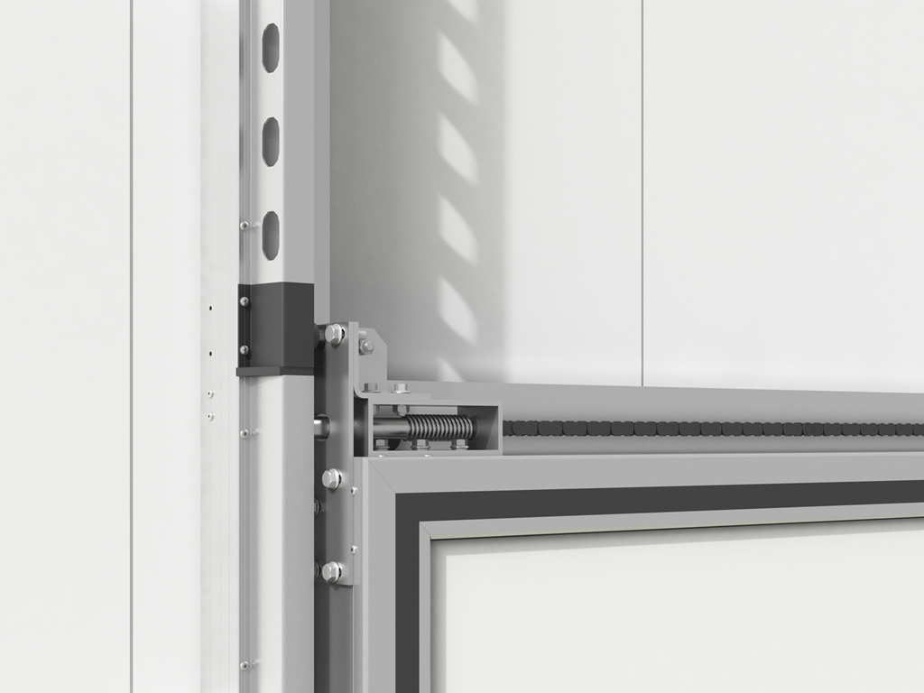 Подъемная вертикальная дверь для охлаждаемых помещений серии IDV 9 Подъемная вертикальная дверь для охлаждаемых помещений серии IDV 8