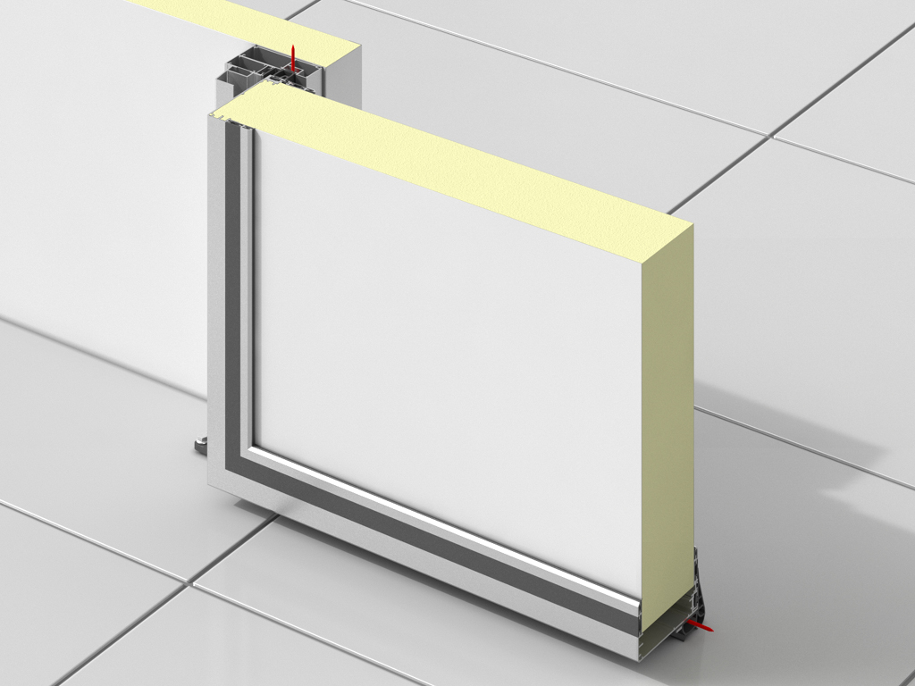 Подъемная вертикальная дверь для охлаждаемых помещений серии IDV 5 Подъемная вертикальная дверь для охлаждаемых помещений серии IDV 4