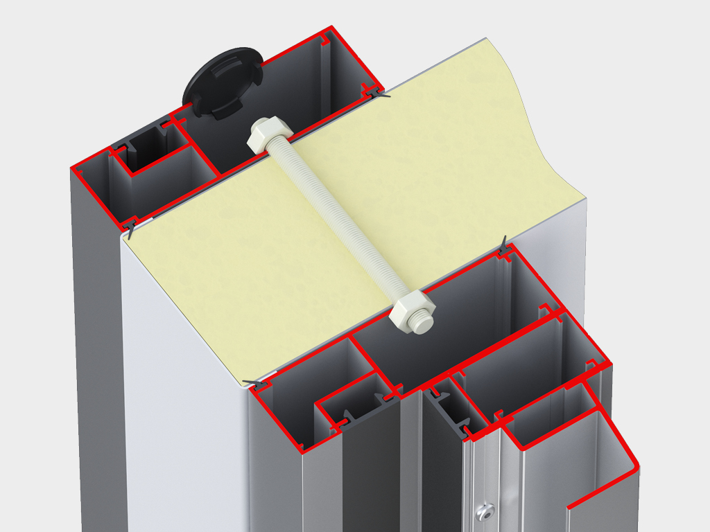 Подъемная вертикальная дверь для охлаждаемых помещений серии IDV 16 Подъемная вертикальная дверь для охлаждаемых помещений серии IDV 15