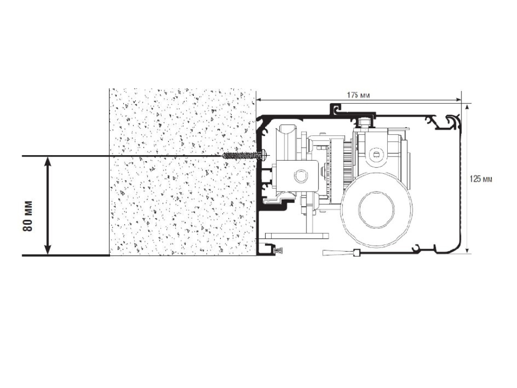 Комплект автоматической раздвижной двери «антипаника» (две подвижные створки «антипаника») для привода AD-SP 4 Комплект автоматической раздвижной двери «антипаника» (две подвижные створки «антипаника») для привода AD-SP 4