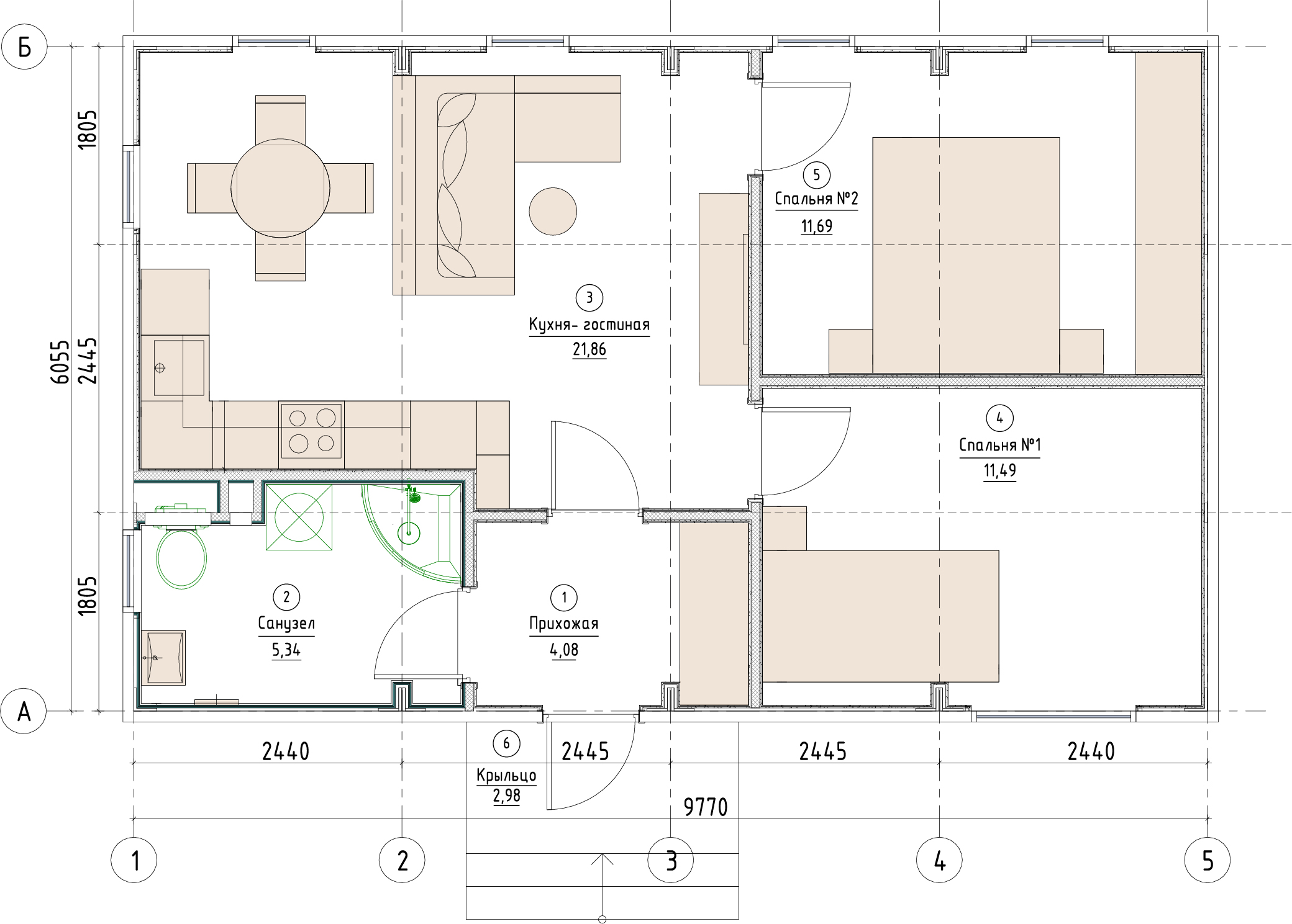 Модульный дом EFFECT LIGHT 59 22 Модульный дом EFFECT LIGHT 59 22