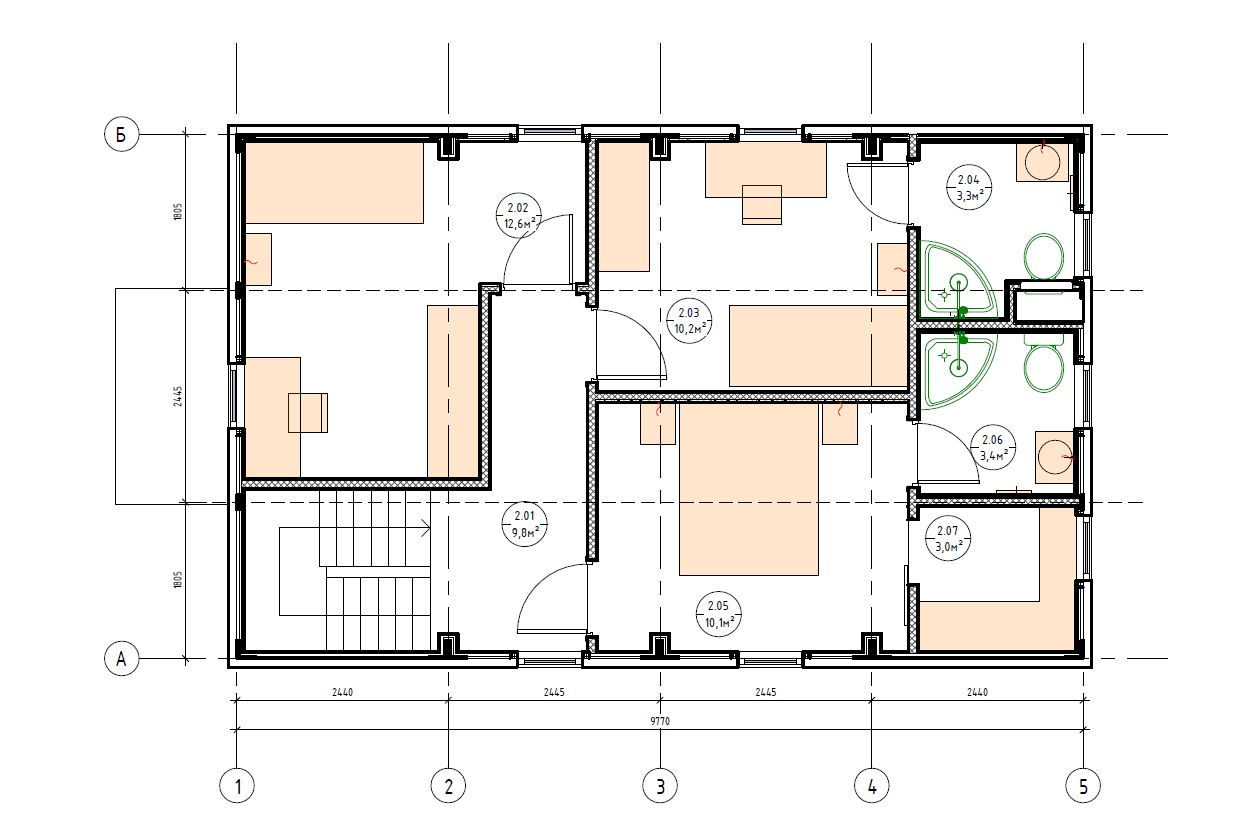 Модульный дом EFFECT LIGHT 118 WIDE WINDOWS 9 Модульный дом EFFECT LIGHT 118 WIDE WINDOWS 9
