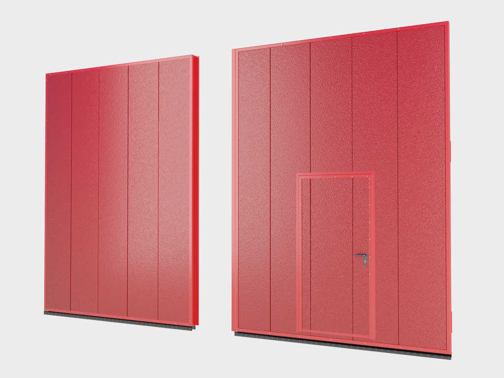 Распашные противопожарные ворота с классом огнестойкости EI90, EI120 23 Распашные противопожарные ворота с классом огнестойкости EI90, EI120 23