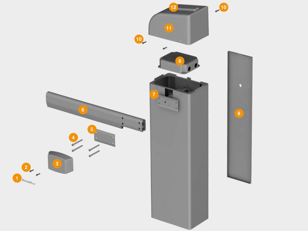 Шлагбаум Barrier PRO 1 Шлагбаум Barrier PRO 1