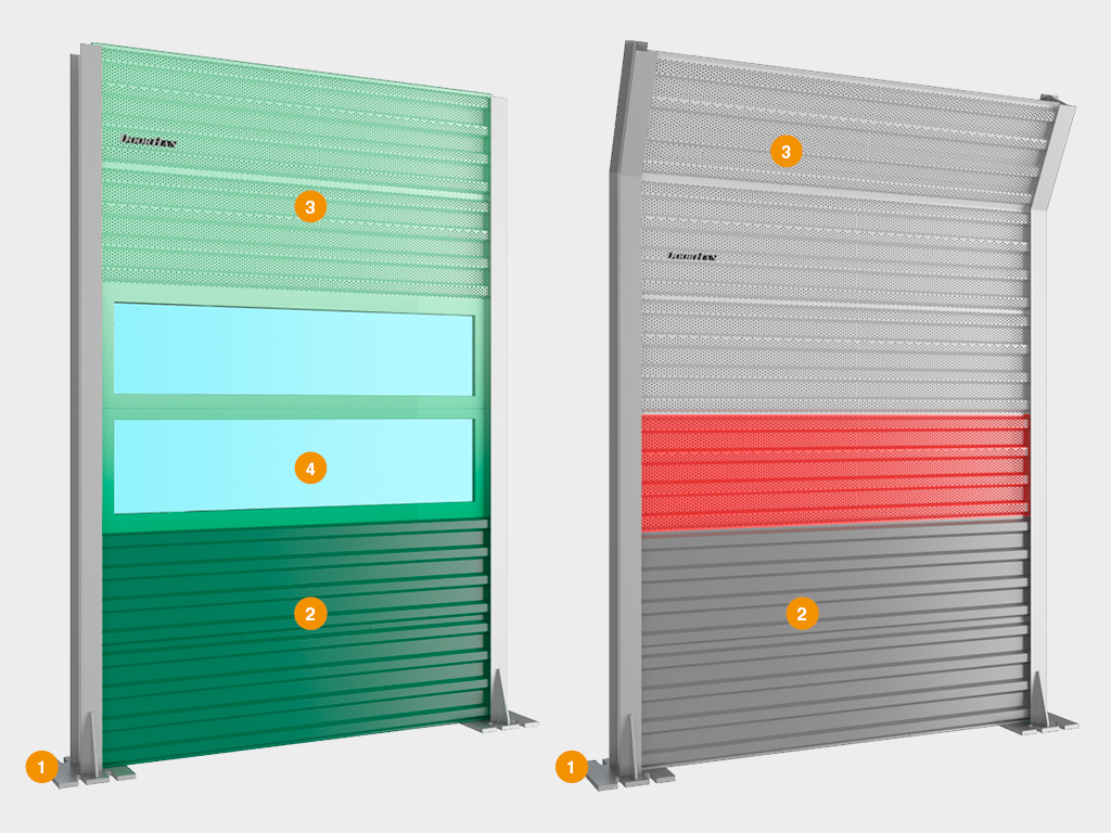 Акустические экраны DoorHan 1 Акустические экраны DoorHan 1