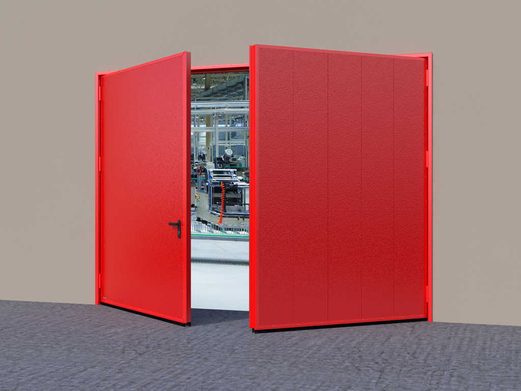 Распашные противопожарные ворота с классом огнестойкости EI90, EI120 20 Распашные противопожарные ворота с классом огнестойкости EI90, EI120 20