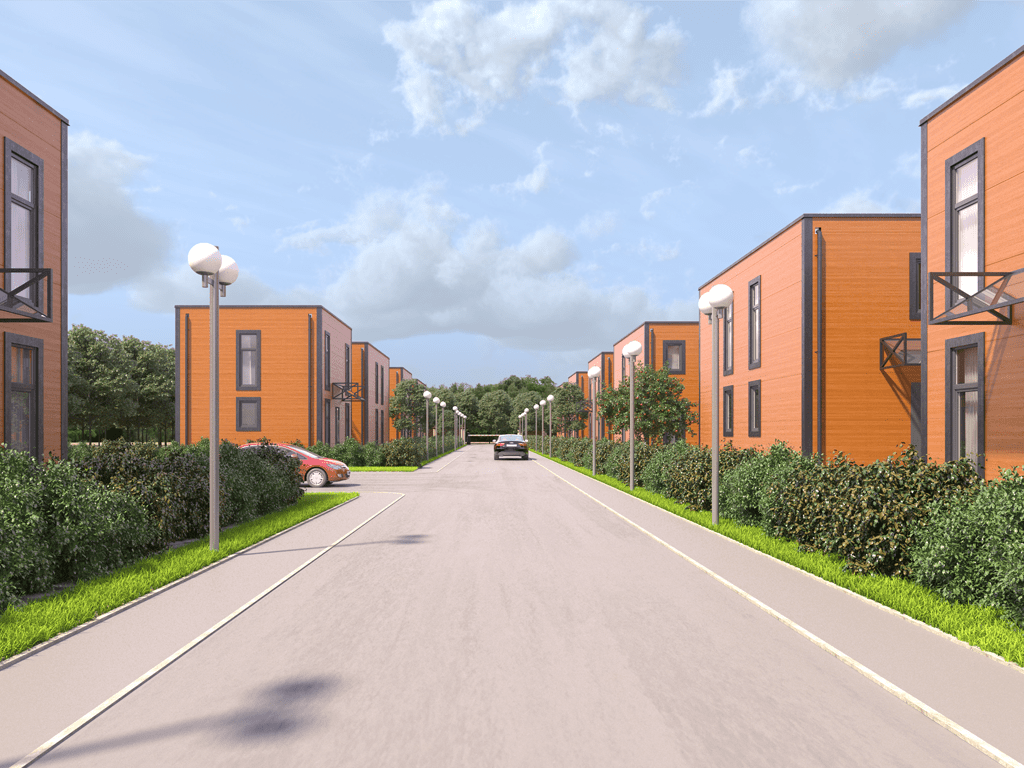 Модульный дом EFFECT LIGHT 88 5 Модульный дом EFFECT LIGHT 88 5