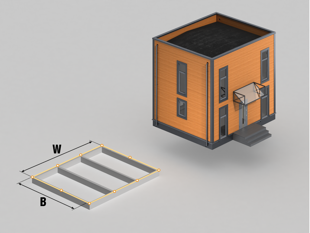 Модульный дом EFFECT LIGHT 44 23 Модульный дом EFFECT LIGHT 44 23