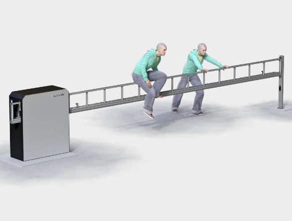 Шлагбаум антивандальный Barrier Protector 6 Прочная стальная стрела