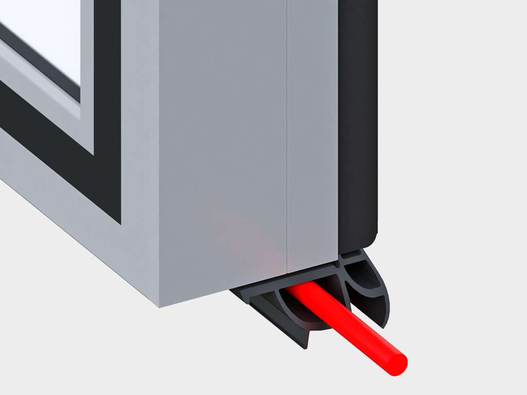 Холодильные откатные двери IsoDoor IDS1 для морозильных камер 29 Холодильные откатные двери IsoDoor IDS1 для морозильных камер 29