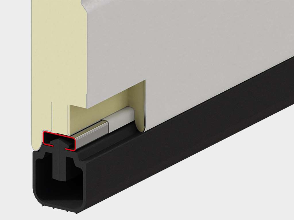 Ворота гаражные секционные с торсионным механизмом RSD02 42 Ворота гаражные секционные с торсионным механизмом RSD02 42