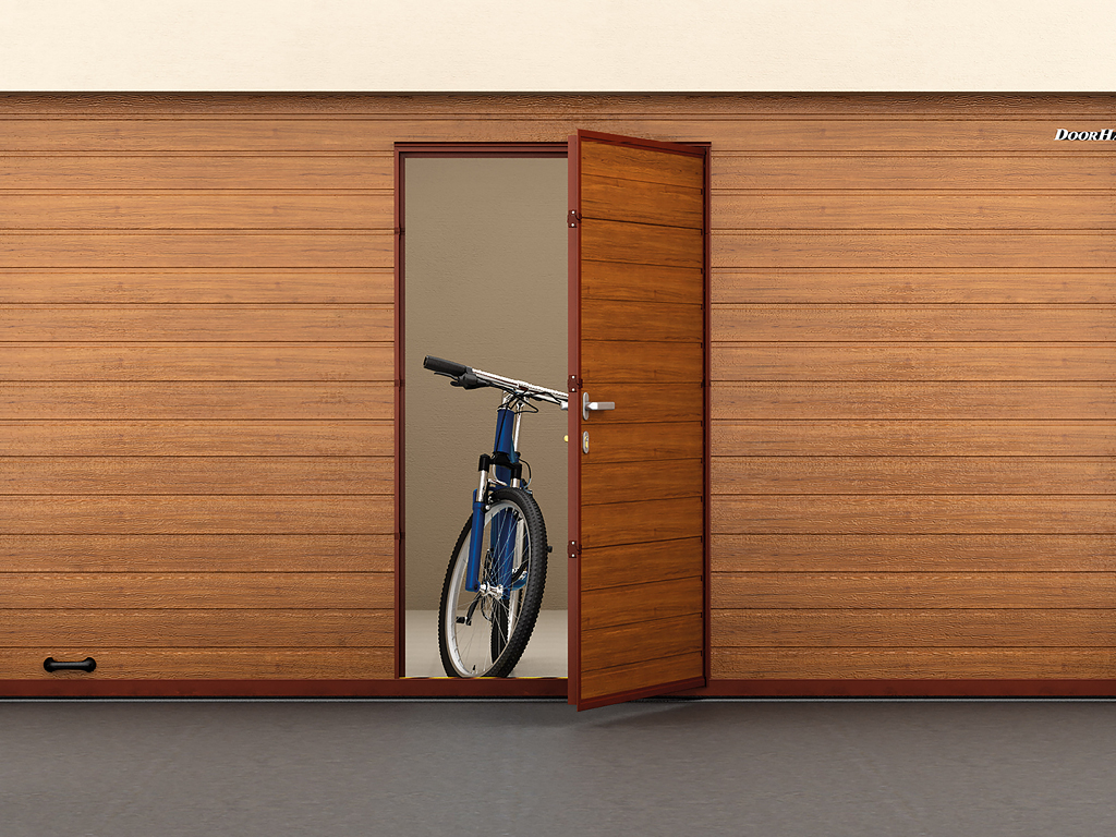 Ворота гаражные секционные с торсионным механизмом RSD02 23 Ворота гаражные секционные с торсионным механизмом RSD02 23