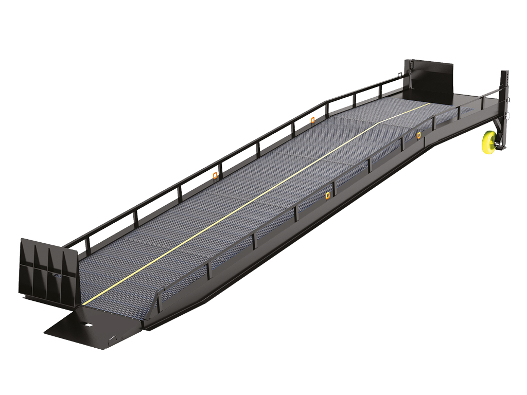 Рампа мобильная без опоры на кузов автомобиля 2 Рампа мобильная без опоры на кузов автомобиля 2