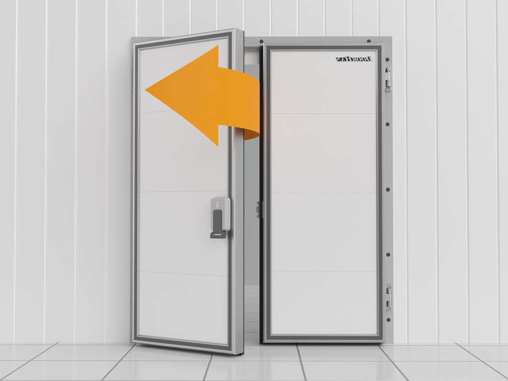 Холодильные двустворчатые распашные двери IsoDoor IDH2 для морозильных камер 2 Холодильные двустворчатые распашные двери IsoDoor IDH2 для морозильных камер 2