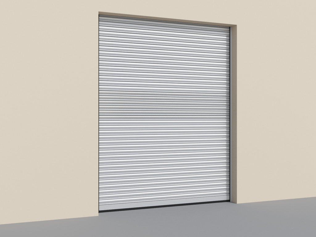 Ворота рулонные стальные с внутривальным приводом 8 Ворота рулонные стальные с внутривальным приводом 8