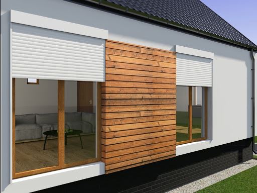 Рольставни взломостойкие на окна из экструдированного роллетного профиля RHE45M 8 Рольставни взломостойкие на окна из экструдированного роллетного профиля RHE45M 8