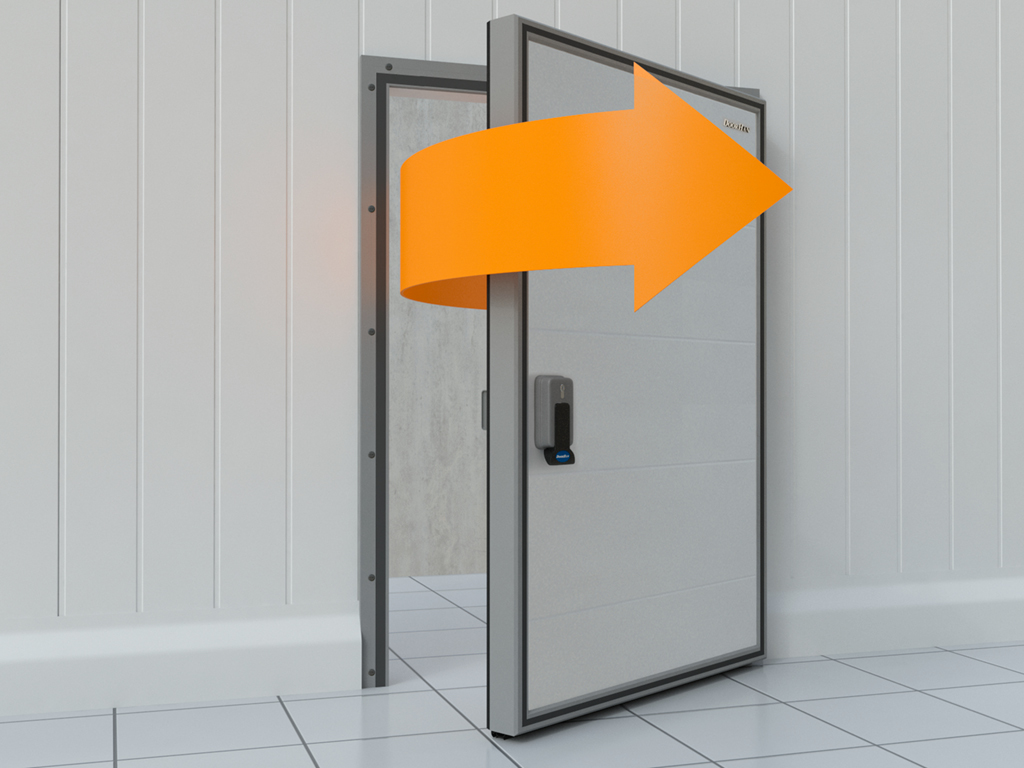 Холодильные распашные двери IsoDoor IDH1 для морозильных камер 2 Холодильные распашные двери IsoDoor IDH1 для морозильных камер 2