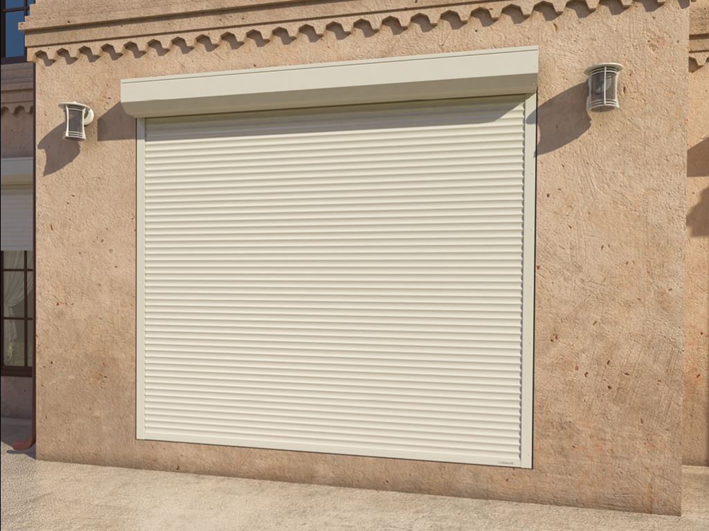 Рольставни на витрину из стального роллетного профиля RHS52 6 Рольставни на витрину из стального роллетного профиля RHS52 6