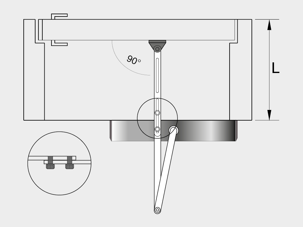Привод автоматический для распашной двери AD-SWING 5 Привод автоматический для распашной двери AD-SWING 5