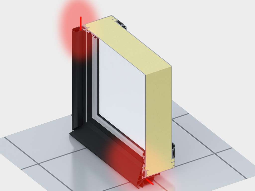 Холодильные откатные двери IsoDoor IDS1 для морозильных камер 33 Холодильные откатные двери IsoDoor IDS1 для морозильных камер 33
