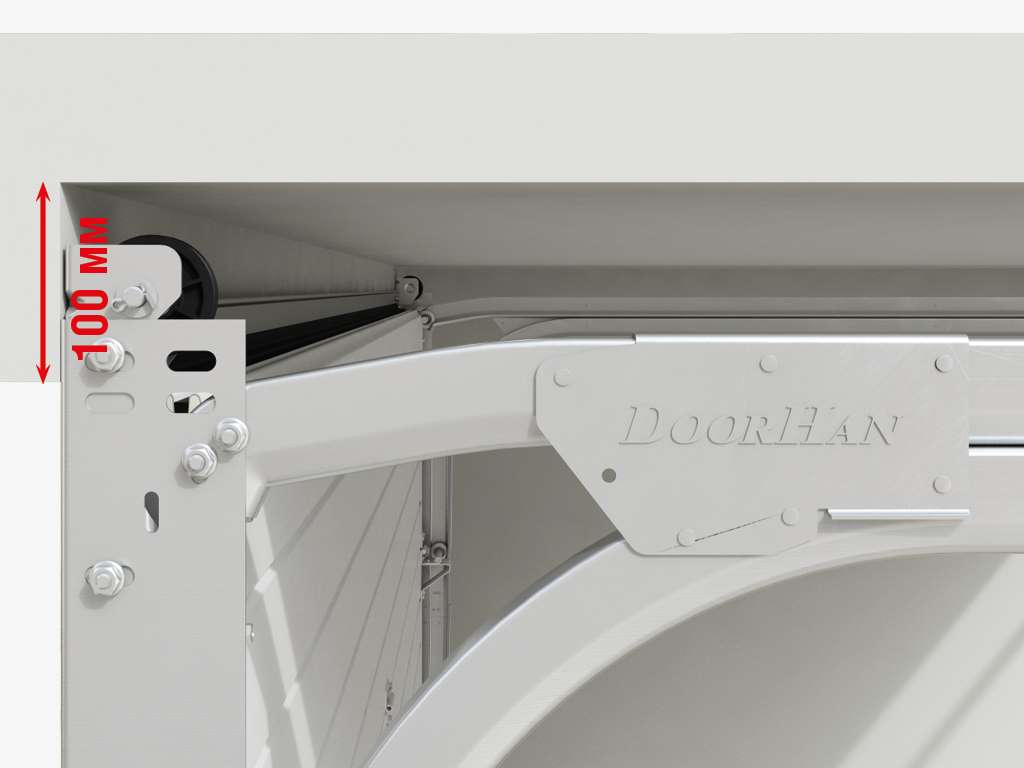 Ворота гаражные секционные из алюминиевых панелей с пружинами растяжения RSD01LUX 17 Ворота гаражные секционные из алюминиевых панелей с пружинами растяжения RSD01LUX 17