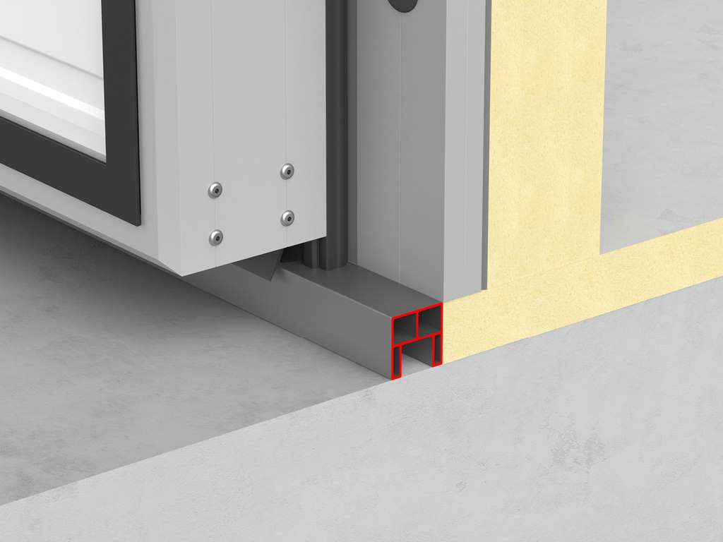 Холодильные двустворчатые распашные двери IsoDoor IDH2 для морозильных камер 33 Холодильные двустворчатые распашные двери IsoDoor IDH2 для морозильных камер 33