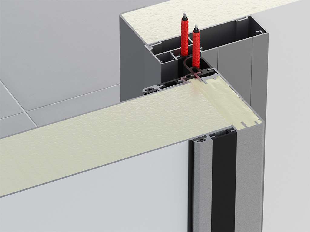 Холодильные откатные двери IsoDoor IDS1 для морозильных камер 20 Холодильные откатные двери IsoDoor IDS1 для морозильных камер 20