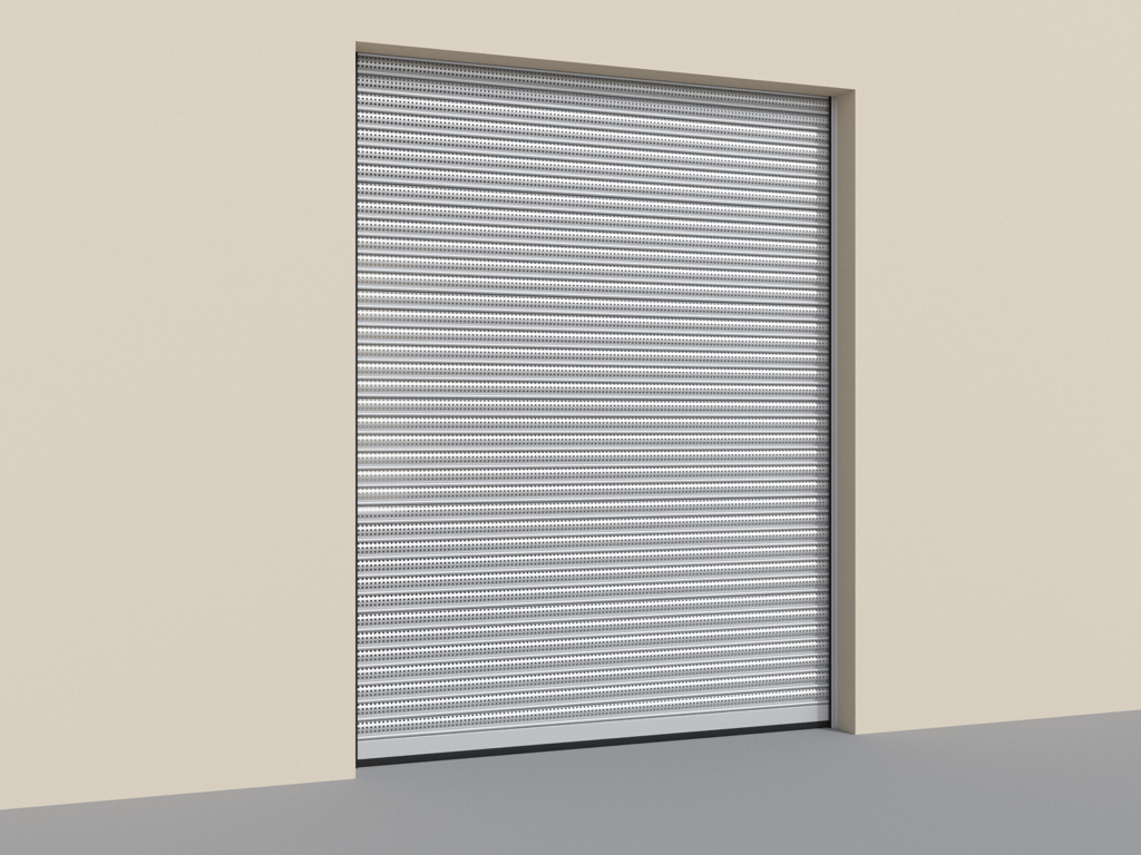 Ворота рулонные стальные с внутривальным приводом 7 Ворота рулонные стальные с внутривальным приводом 7