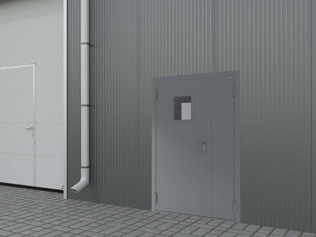 Технические двери двустворчатые 2 Технические двери двустворчатые 2