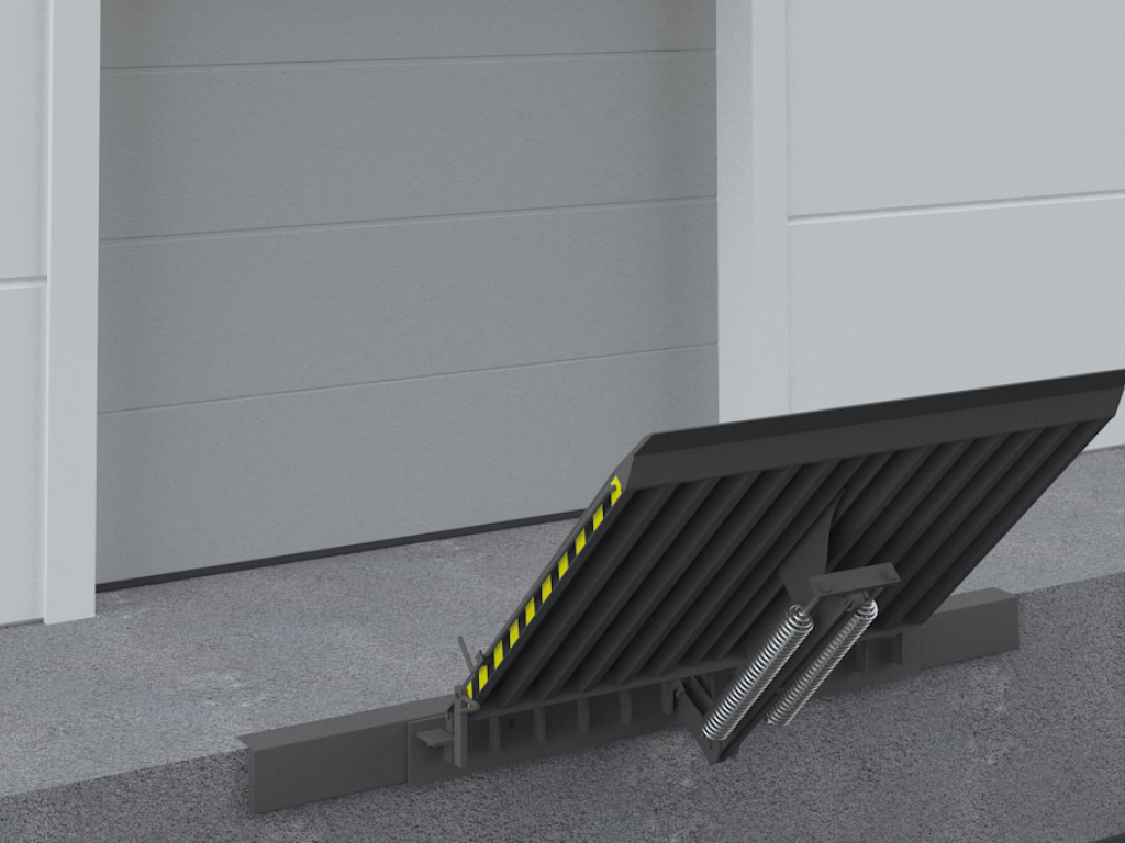 Откидной стационарный скользящий мост 3 Откидной стационарный скользящий мост 3