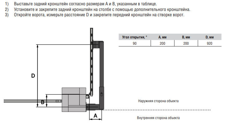 Комплект автоматики для распашных ворот SWING-5000 до 1000 кг 8 Комплект автоматики для распашных ворот SWING-5000 до 1000 кг 8