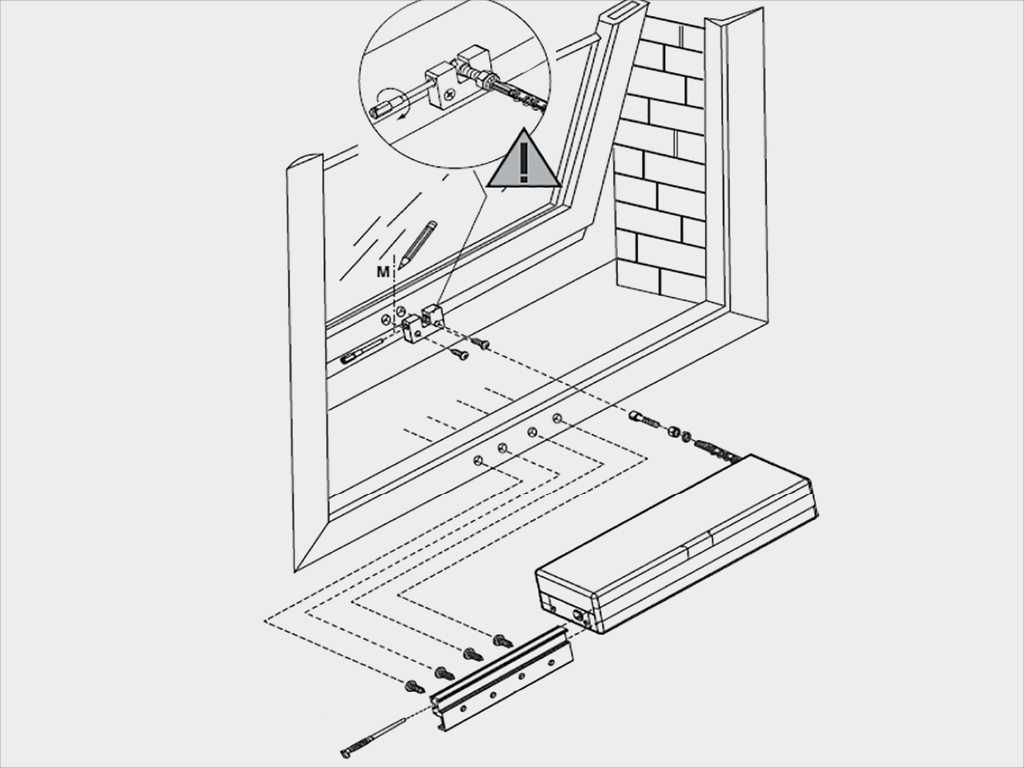 Привод для окон AWIN 3 Привод для окон AWIN 3