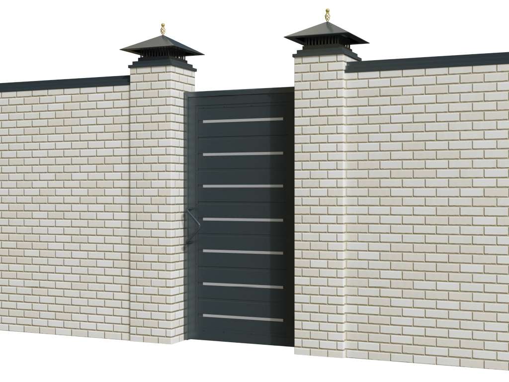 Калитка в алюминиевой раме с заполнением сендвич-панелями PSD-A 15 Калитка в алюминиевой раме с заполнением сендвич-панелями PSD-A 15