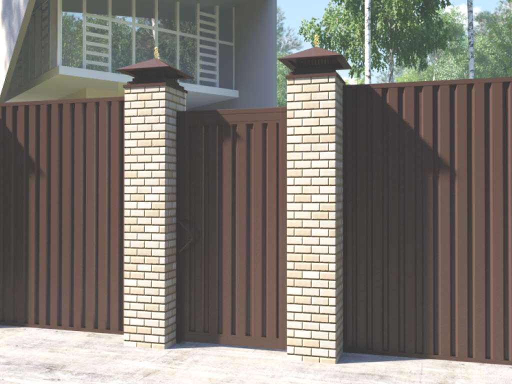 Калитка в алюминиевой раме с заполнением профлистом PSD-P 5 Калитка в алюминиевой раме с заполнением профлистом PSD-P 5