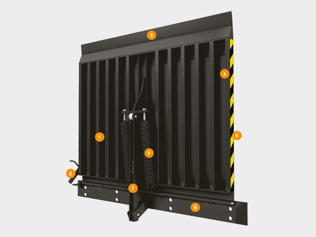 Откидной стационарный скользящий мост 1 Откидной стационарный скользящий мост 1