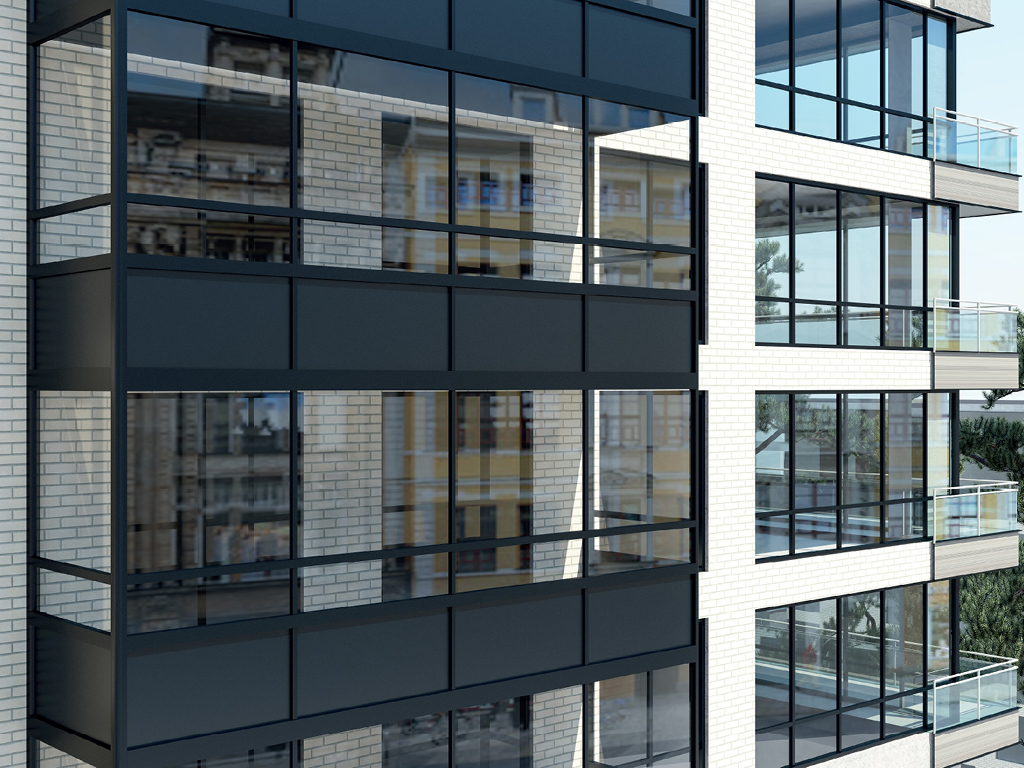 Остекление балконов, балконная система 6 Остекление балконов, балконная система 6