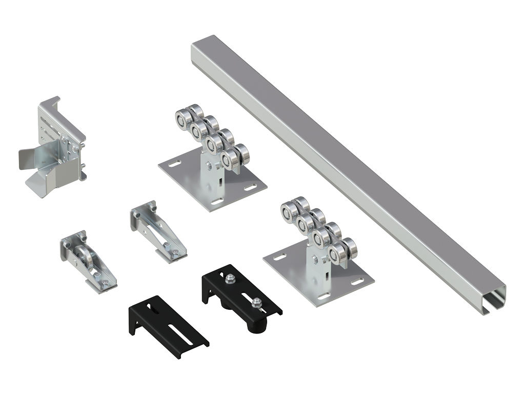 Фурнитура для откатных ворот массой до 350 кг 1 Фурнитура для откатных ворот массой до 350 кг 1