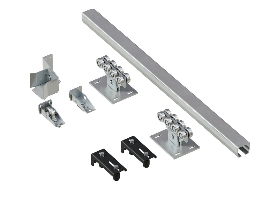 Фурнитура для откатных ворот массой до 400 кг 1 Фурнитура для откатных ворот массой до 400 кг 1