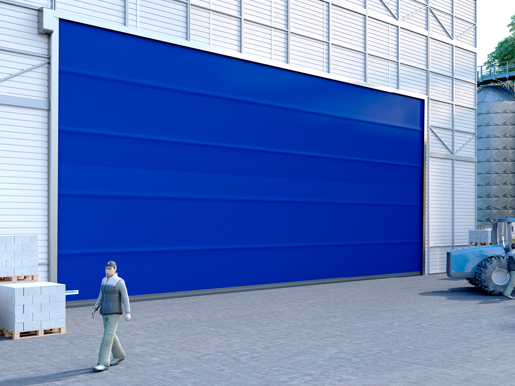 Скоростные складывающиеся ворота SpeedFold SDFS 2 Скоростные складывающиеся ворота SpeedFold SDFS 2