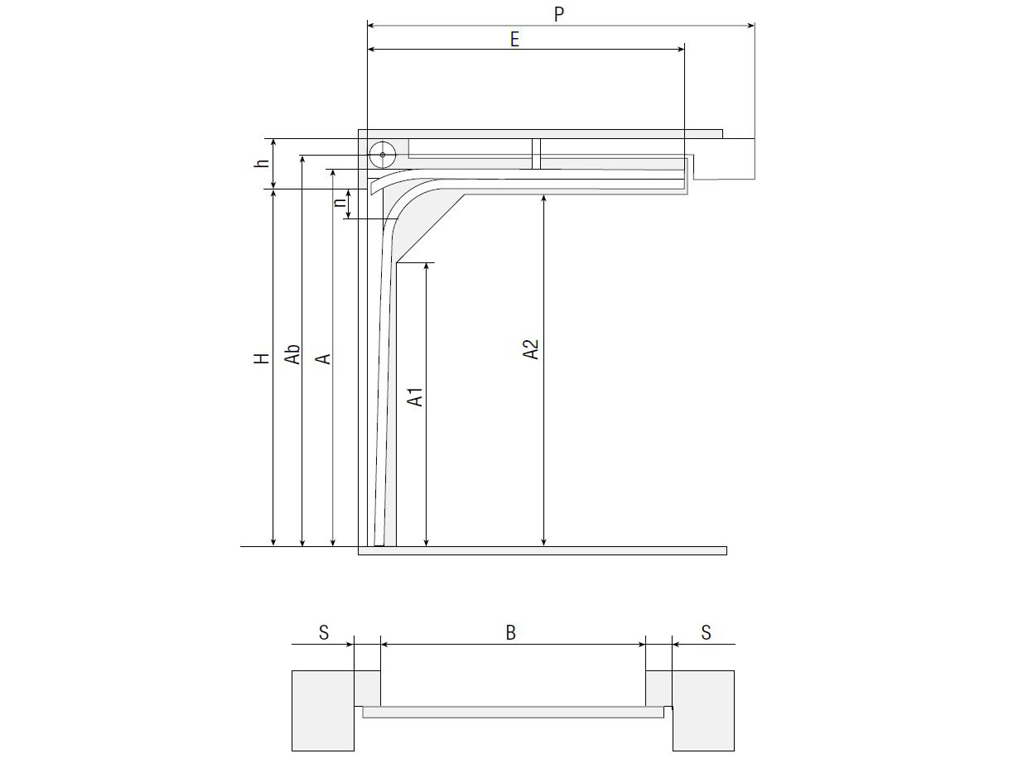 Промышленные секционные ворота ISD01 9 Промышленные секционные ворота ISD01 9