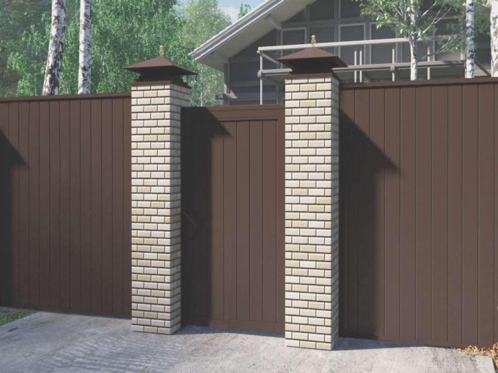 Калитка в алюминиевой раме с заполнением сендвич-панелями PSD-A 4 Калитка в алюминиевой раме с заполнением сендвич-панелями PSD-A 4